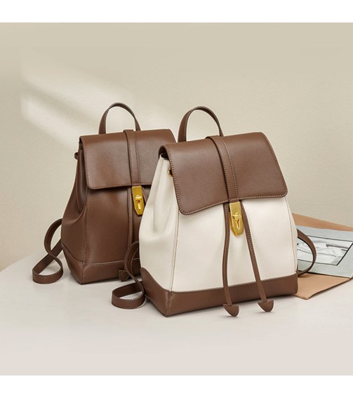 Colorblock Drawstring Backpack