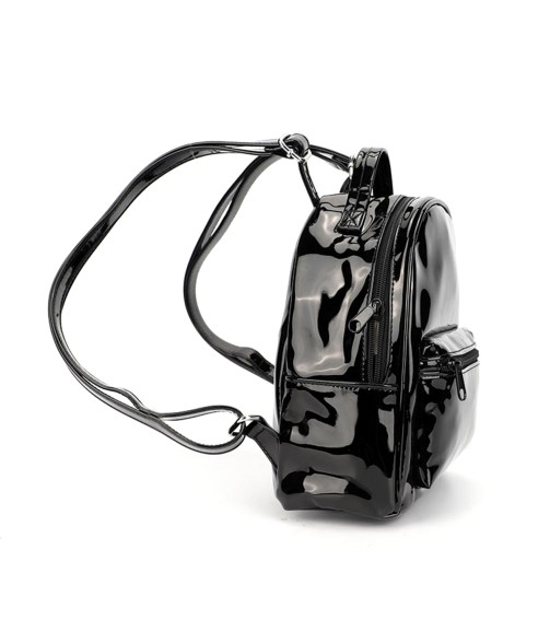 Luxury PU leather backpack