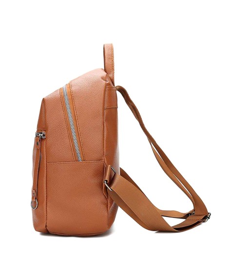 Vintage PU Leather Backpack