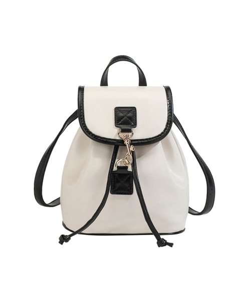 Classic Two-Tone Flap Women’s Backpack
