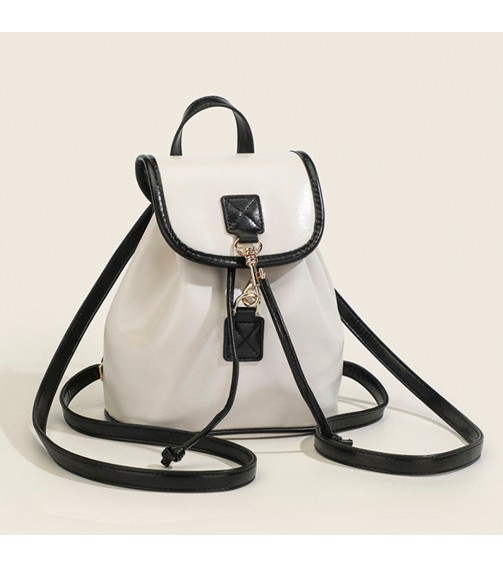 Classic Two-Tone Flap Women’s Backpack