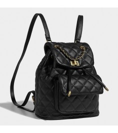 Fashion Quilted Drawstring Backpack
