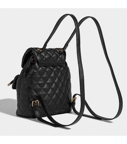 Fashion Quilted Drawstring Backpack