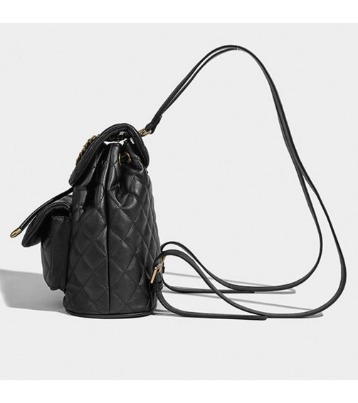 Fashion Quilted Drawstring Backpack