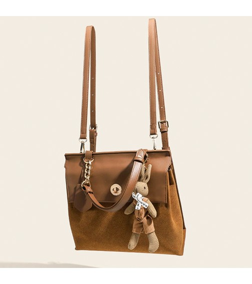 PU Soft Leather Matte Backpack