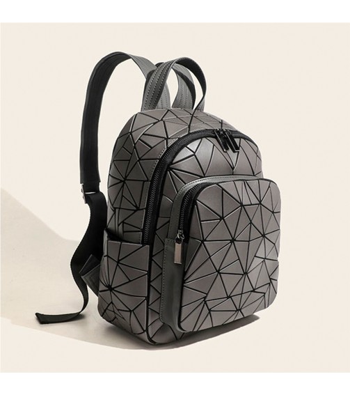 Diamond Grid Backpack
