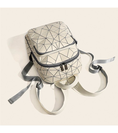 Diamond Grid Backpack