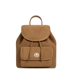 Suede Leather Backpack