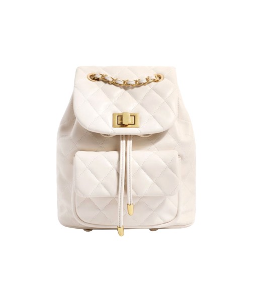 Small Chain Drawstring Backpack