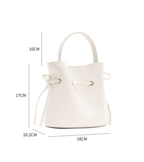 Elegant Drawstring Bucket Bag