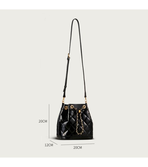 Trendy Chain Bucket Bag