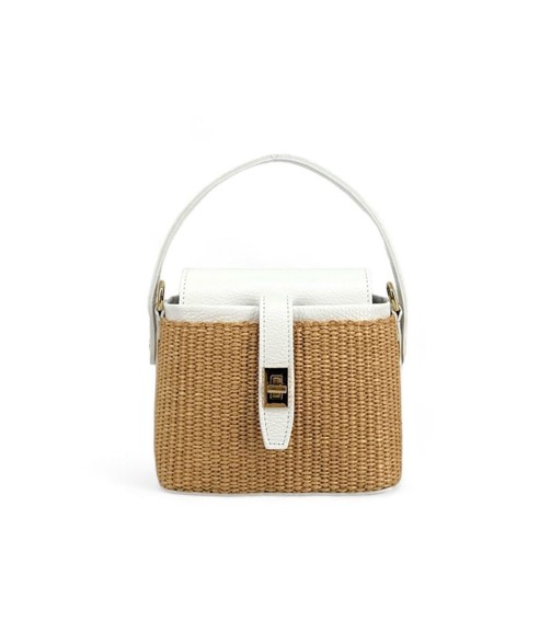 Fashion Woven Straw Bucket Bag