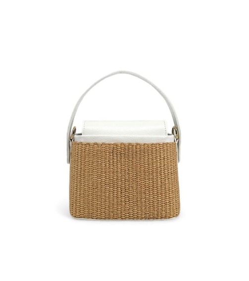 Fashion Woven Straw Bucket Bag