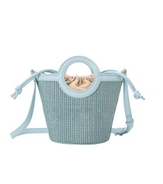Straw Bucket Bag