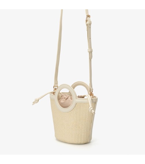 Straw Bucket Bag