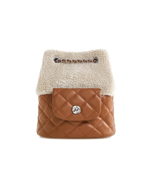 Fashion Plush Bucket Bag