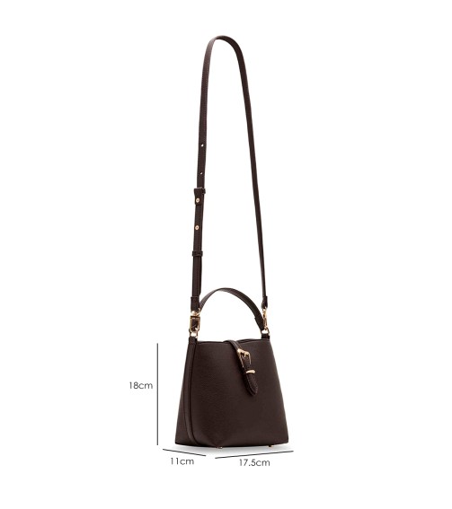 Vegan Leather Bucket Bag