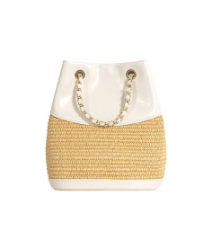 Woven Bucket Bag