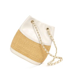 Woven Bucket Bag