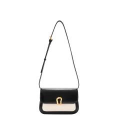 Color-Block Messenger Crossbody Bag