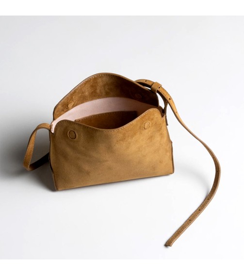 Trendy Suede PU Crossbody Bag
