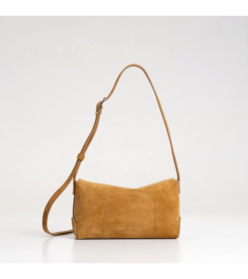Trendy Suede PU Crossbody Bag