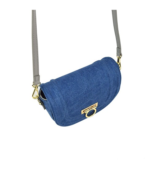 Denim Saddle Bag