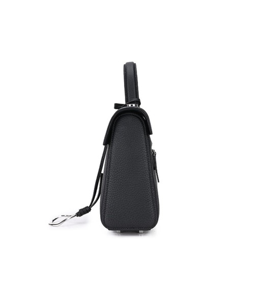 Hollow Weave Leather Handbag