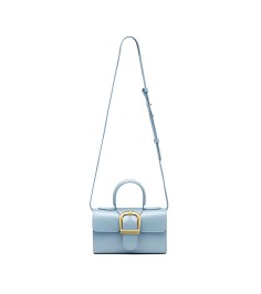 Fashionable Blue Handbag