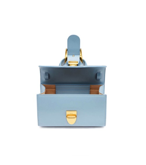 Fashionable Blue Handbag