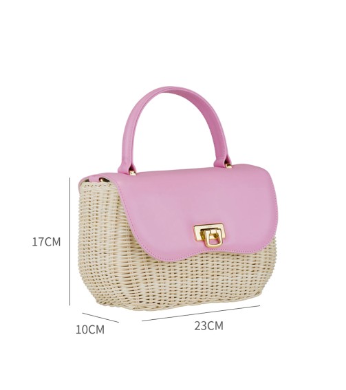 Luxury Women's Straw Beach Bag