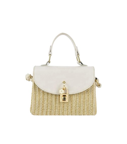 Mini Straw Woven Beach Bag