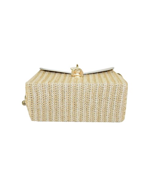 Mini Straw Woven Beach Bag