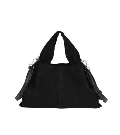 Suede Cowhide Leather Handbag