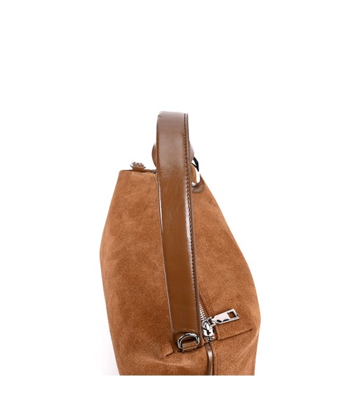 Fashion Suede Leather Handbag
