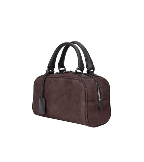 Suede Leather Handbag