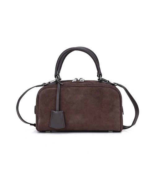 Suede Leather Handbag