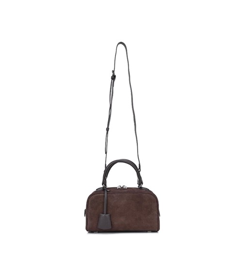 Suede Leather Handbag