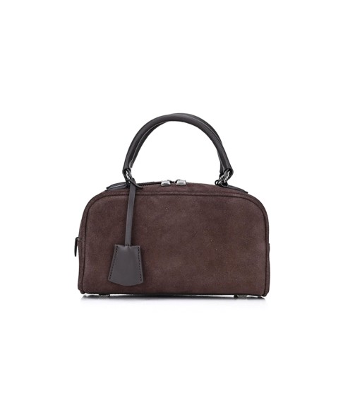 Suede Leather Handbag