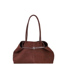 Suede Leather Tote Bag