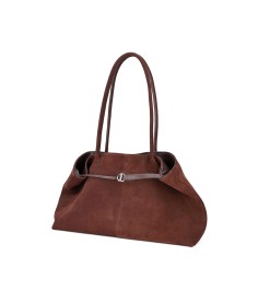 Suede Leather Tote Bag