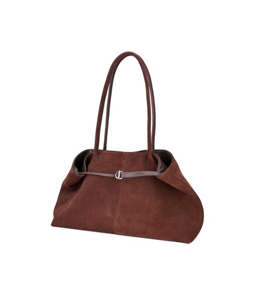 Suede Leather Tote Bag