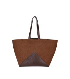 Luxury Vintage Leather Tote Bag