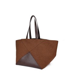 Luxury Vintage Leather Tote Bag