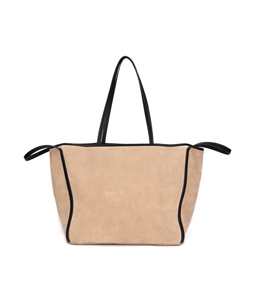 Vintage Suede Tote Bag