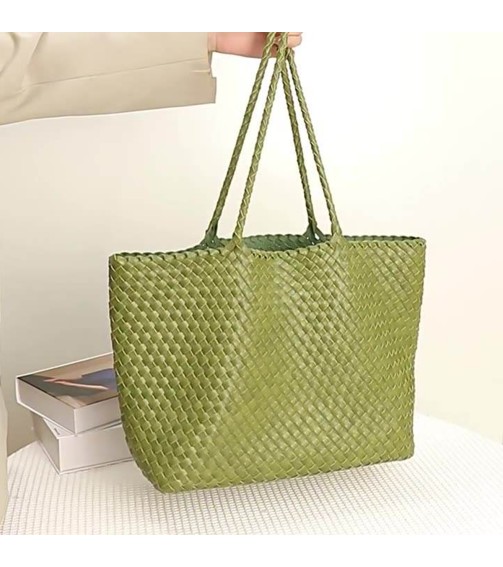  Fashion Woven Tote Bag