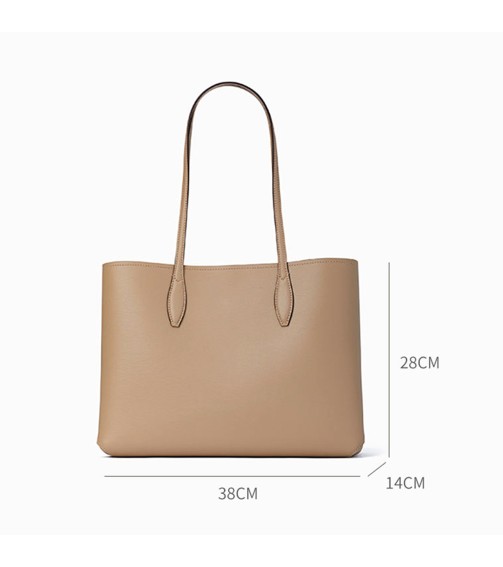 Elegant Solid Color Tote Bag