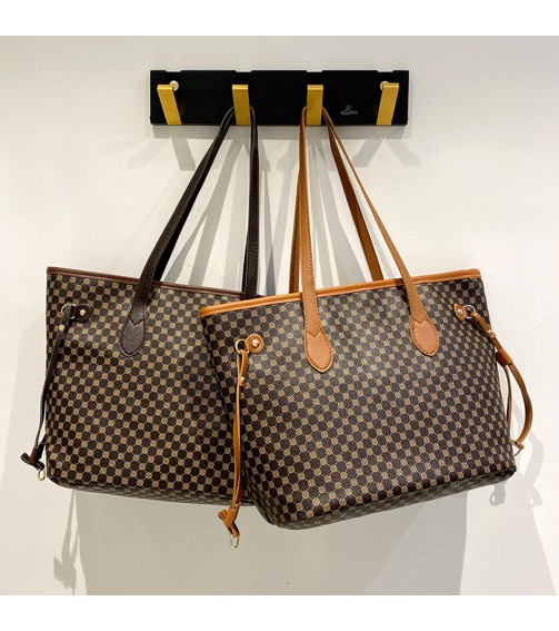 Letter Print Tote Bag