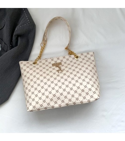 Casual Printed Tote Bag