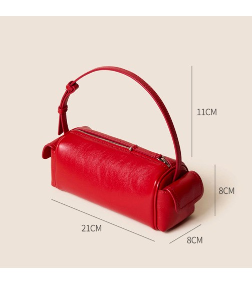Fashion Red Underarm Bag